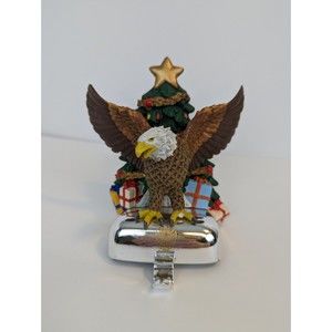 Vintage HD Harley-Davidson American Bald Eagle Christmas Xmas Stocking Holder 99